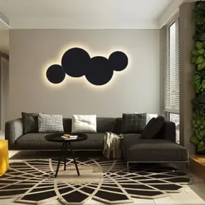 Round Led Wall Light