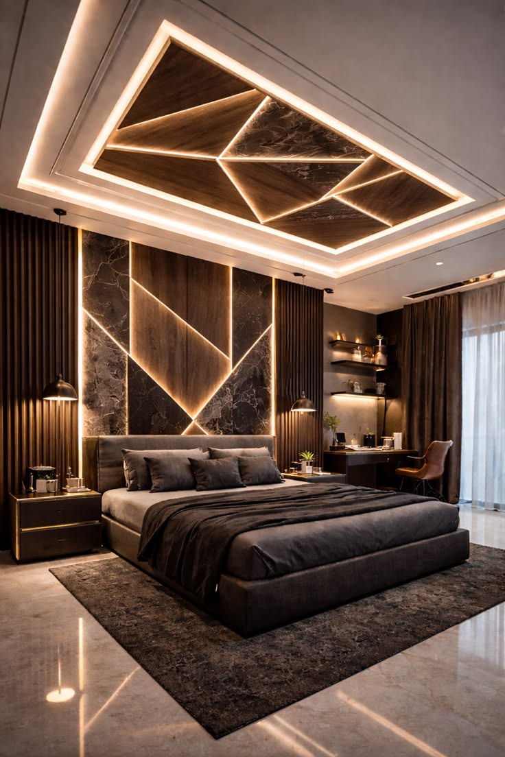 Luxury Master Bedroom Interior