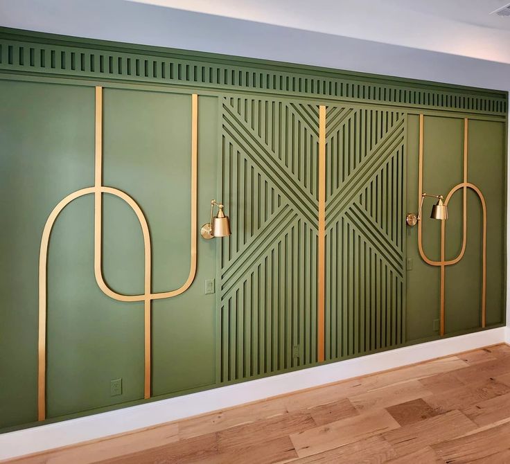 Decorative PVC wall moulding for an elegant modern interior